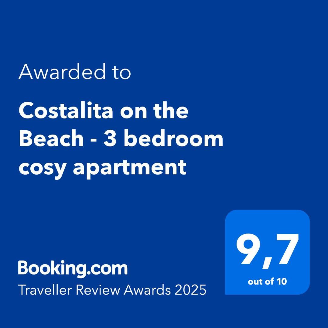 Costalita On The Beach - 3 Bedroom Cosy Apartment Estepona Dış mekan fotoğraf